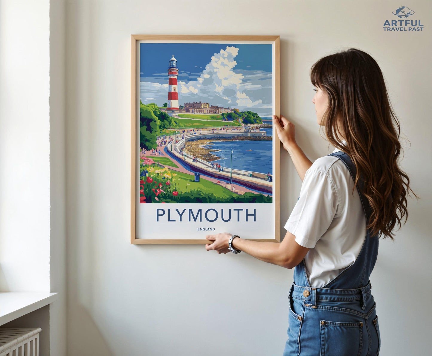 Plymouth Poster - England Wall Art