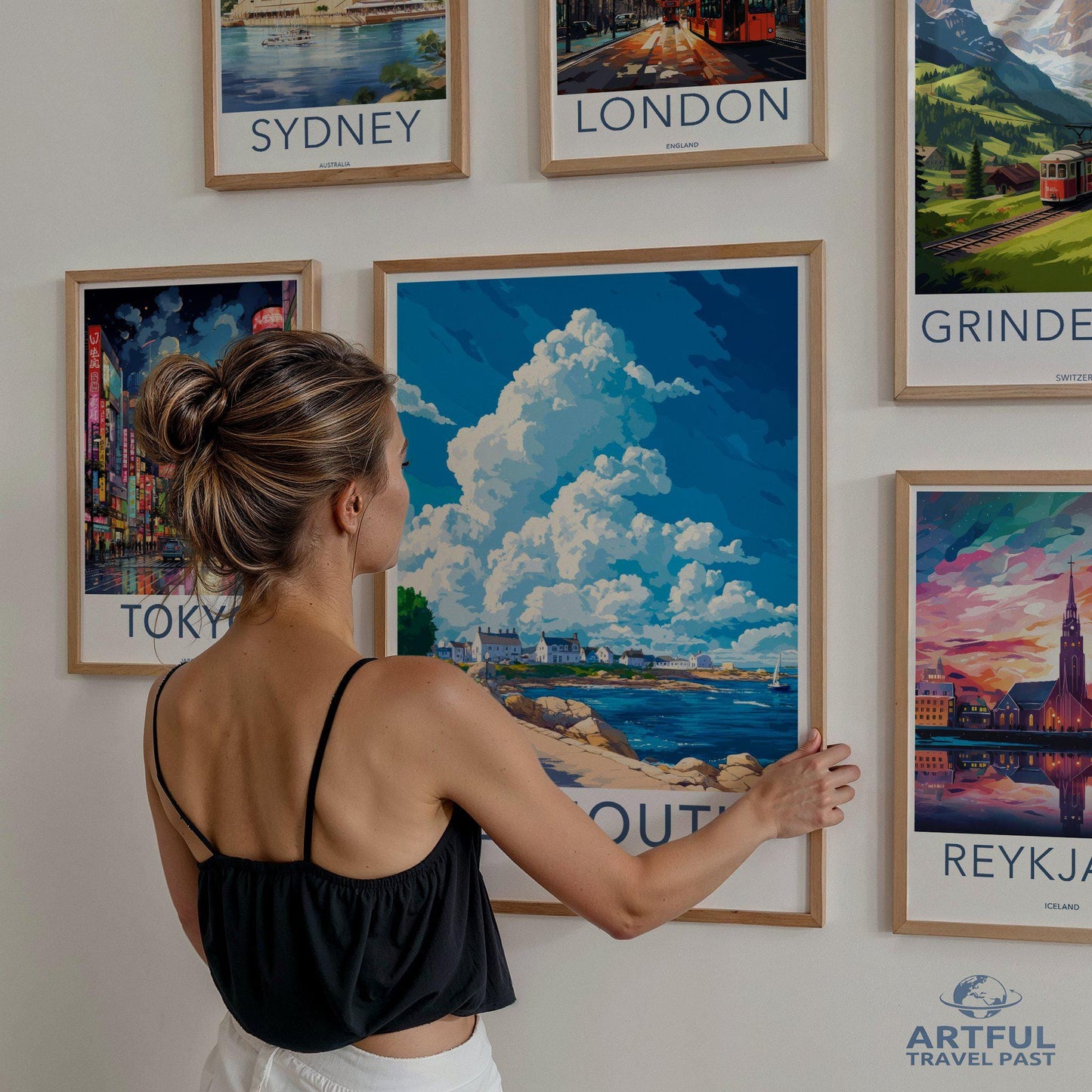 Plymouth Poster - Massachusetts Wall Art