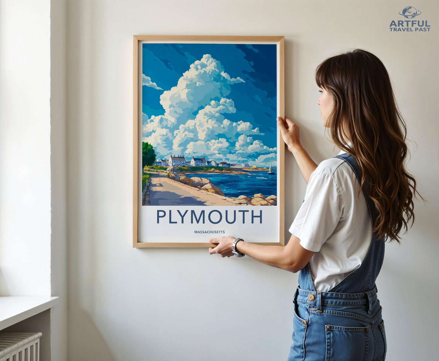 Plymouth Poster - Massachusetts Wall Art