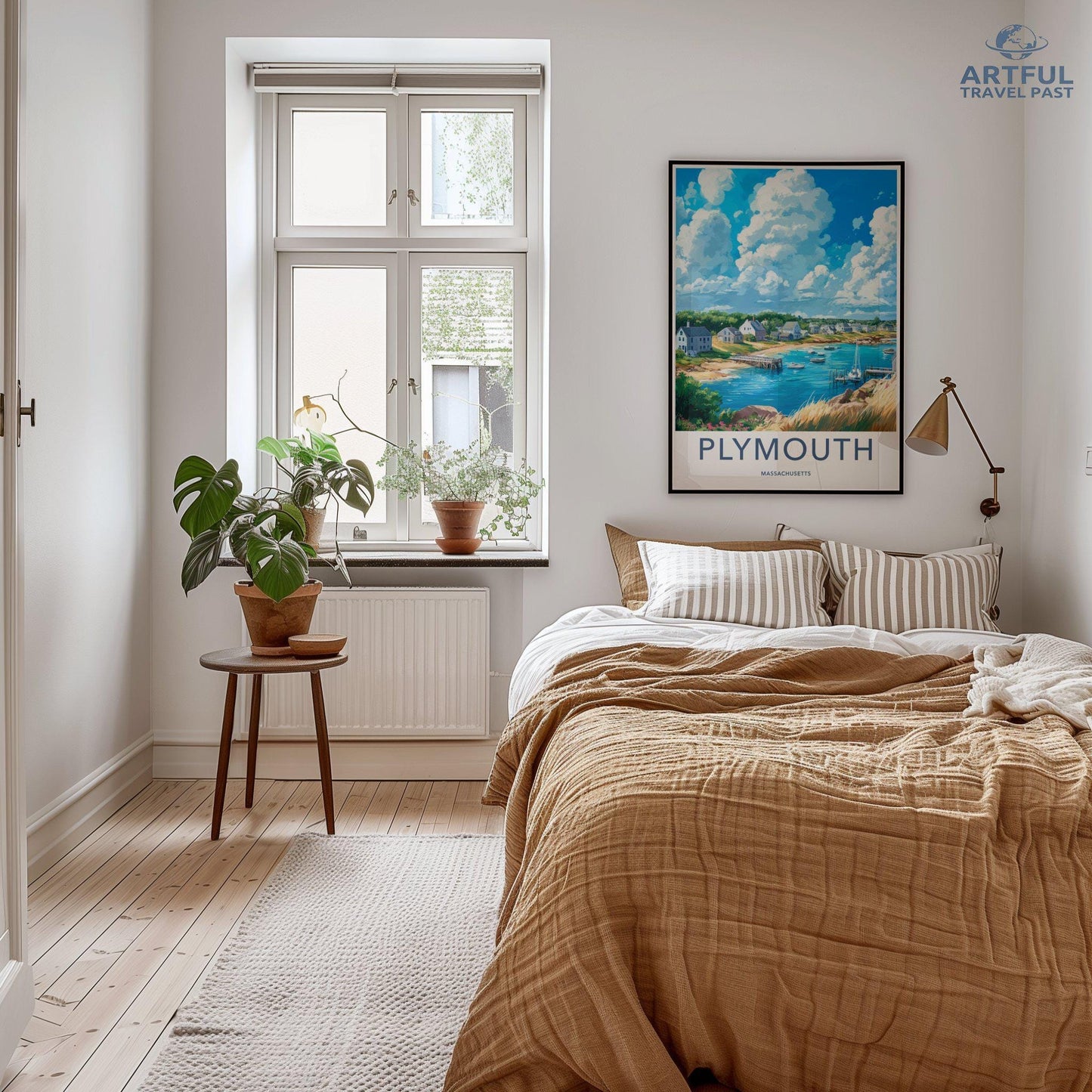 Plymouth Poster - Massachusetts Wall Art
