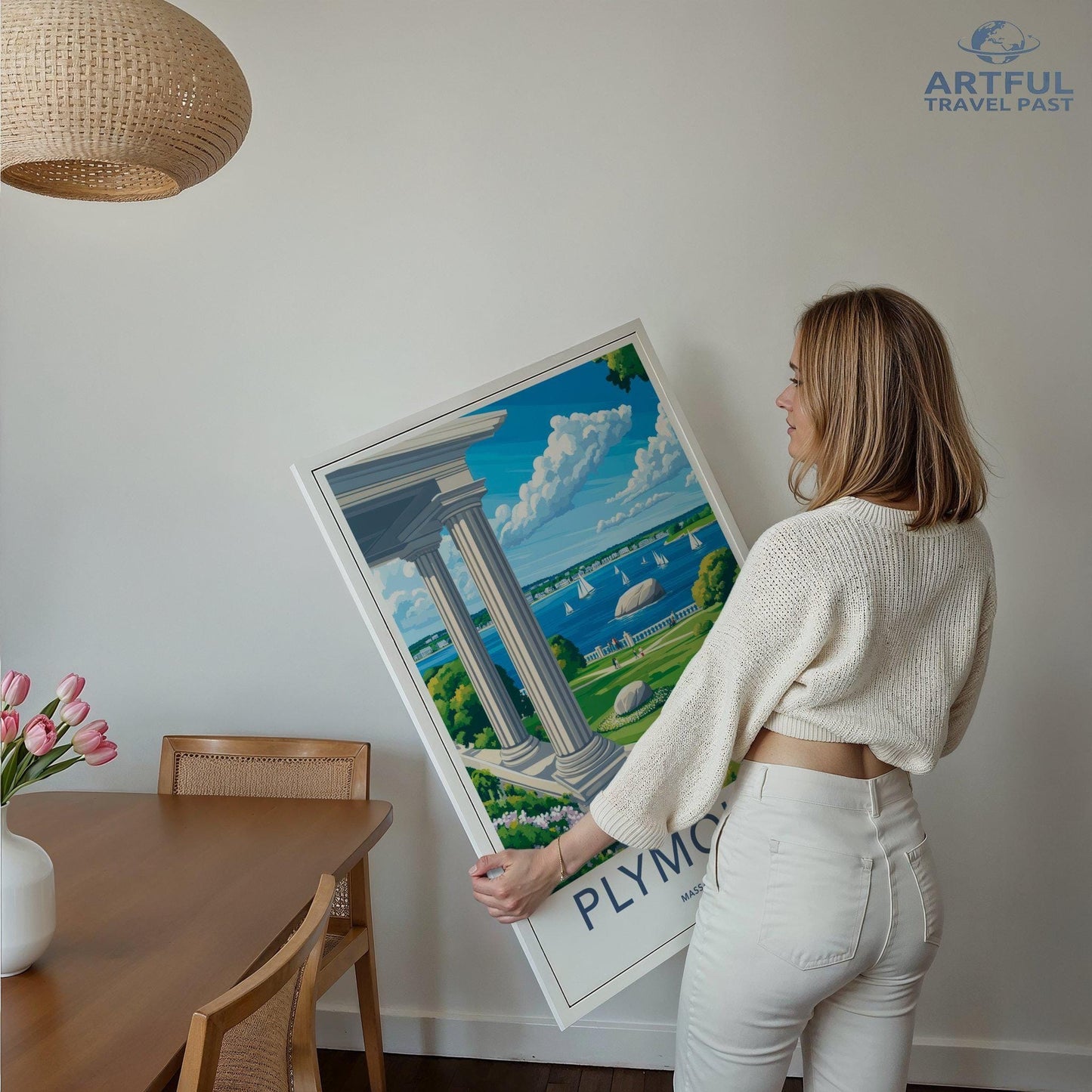 Plymouth Poster - Massachusetts Wall Art