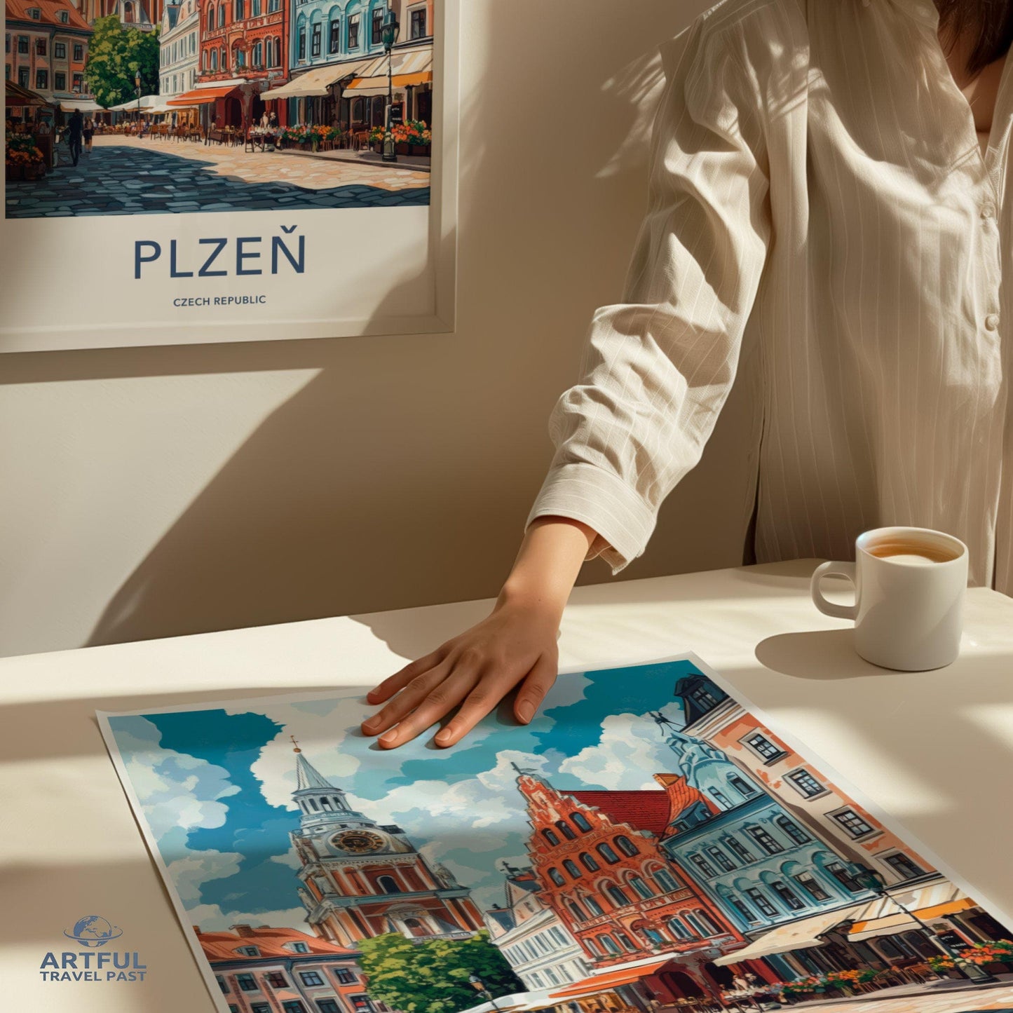 Plzen Poster - Czech Republic Wall Art