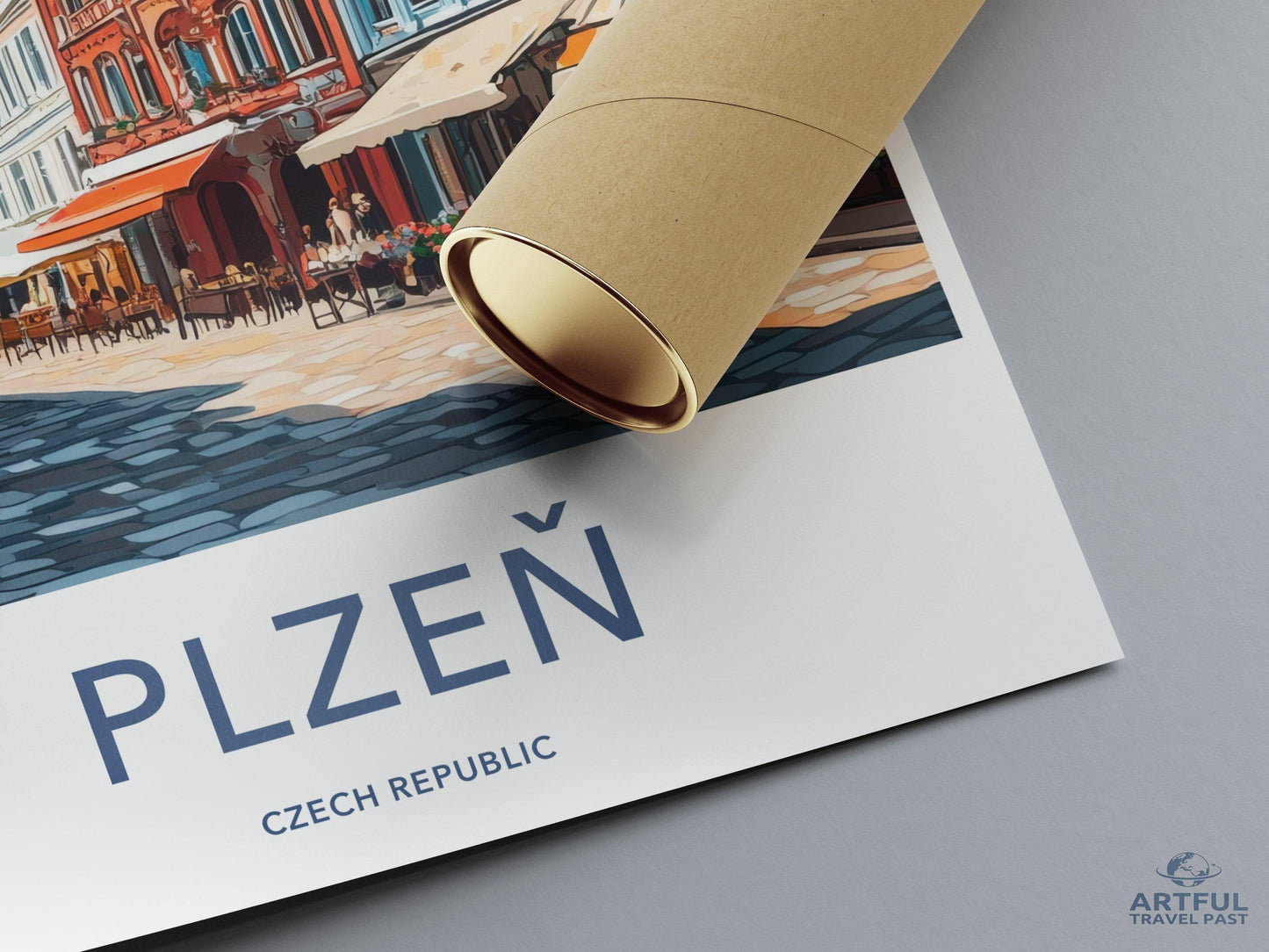 Plzen Poster - Czech Republic Wall Art