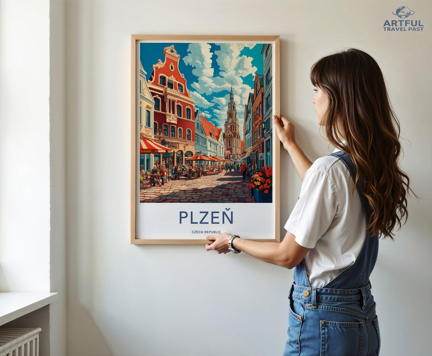 Plzen Poster - Czech Republic Wall Art