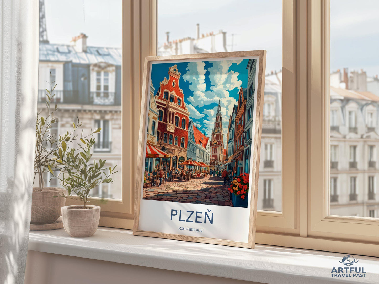 Plzen Poster - Czech Republic Wall Art
