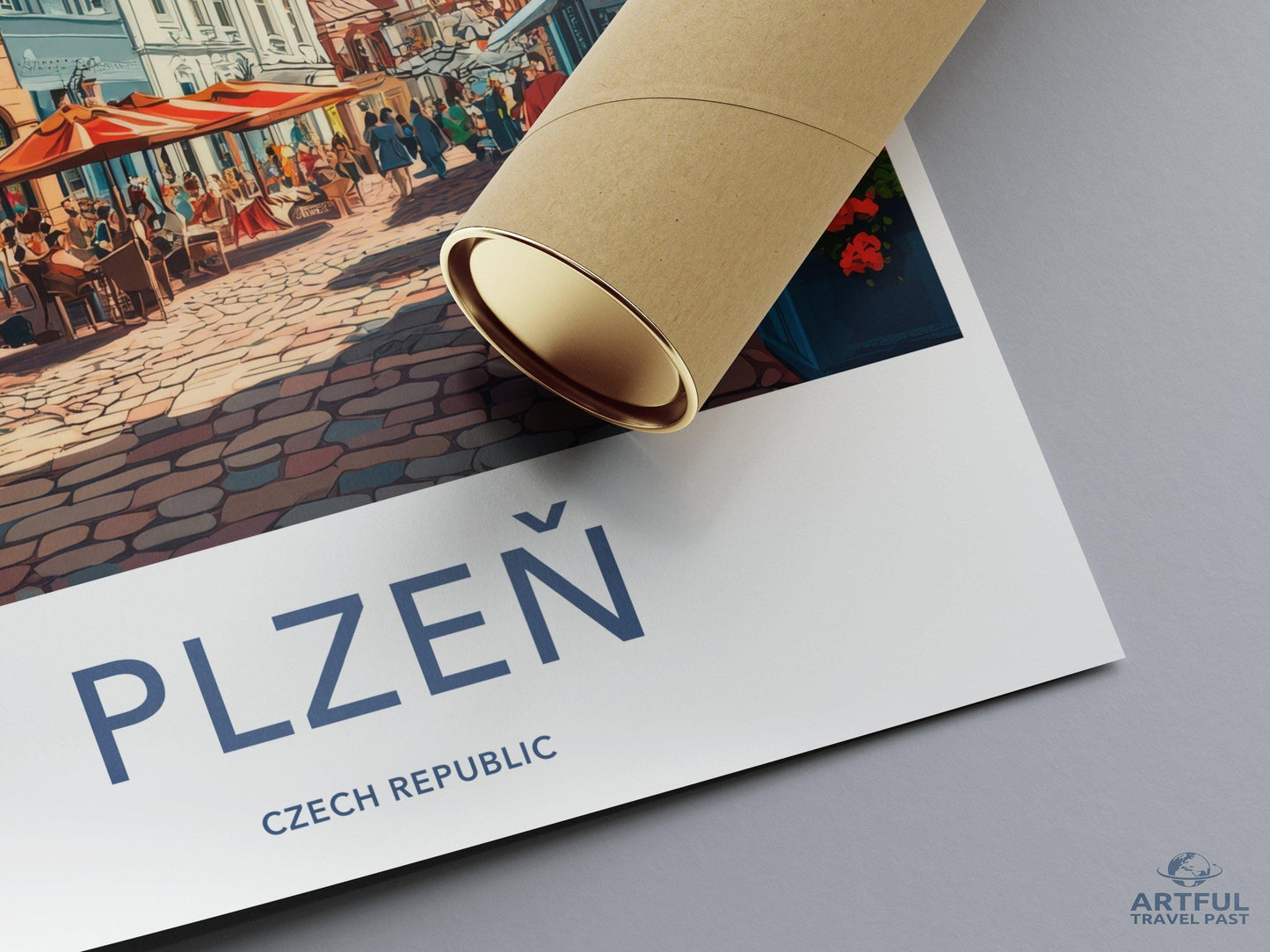 Plzen Poster - Czech Republic Wall Art