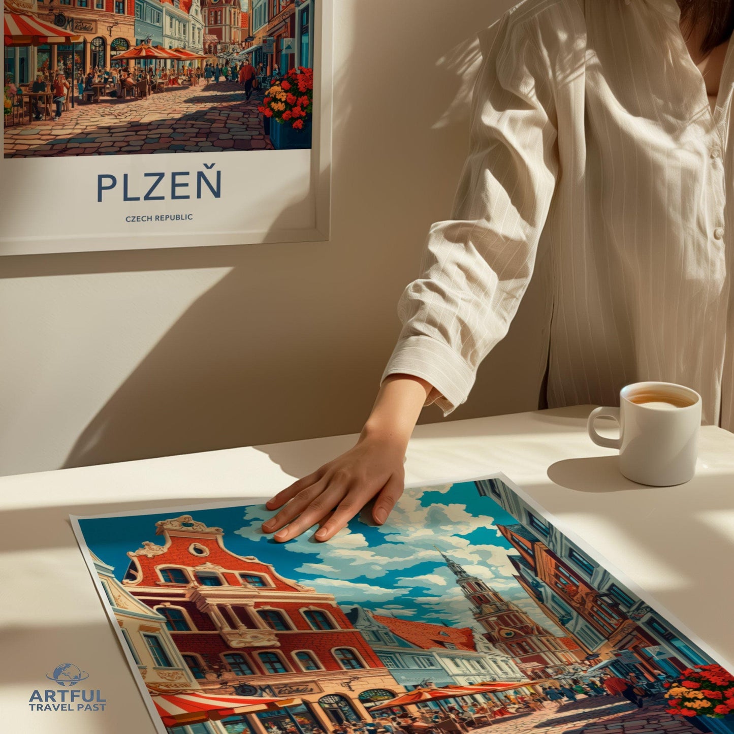 Plzen Poster - Czech Republic Wall Art