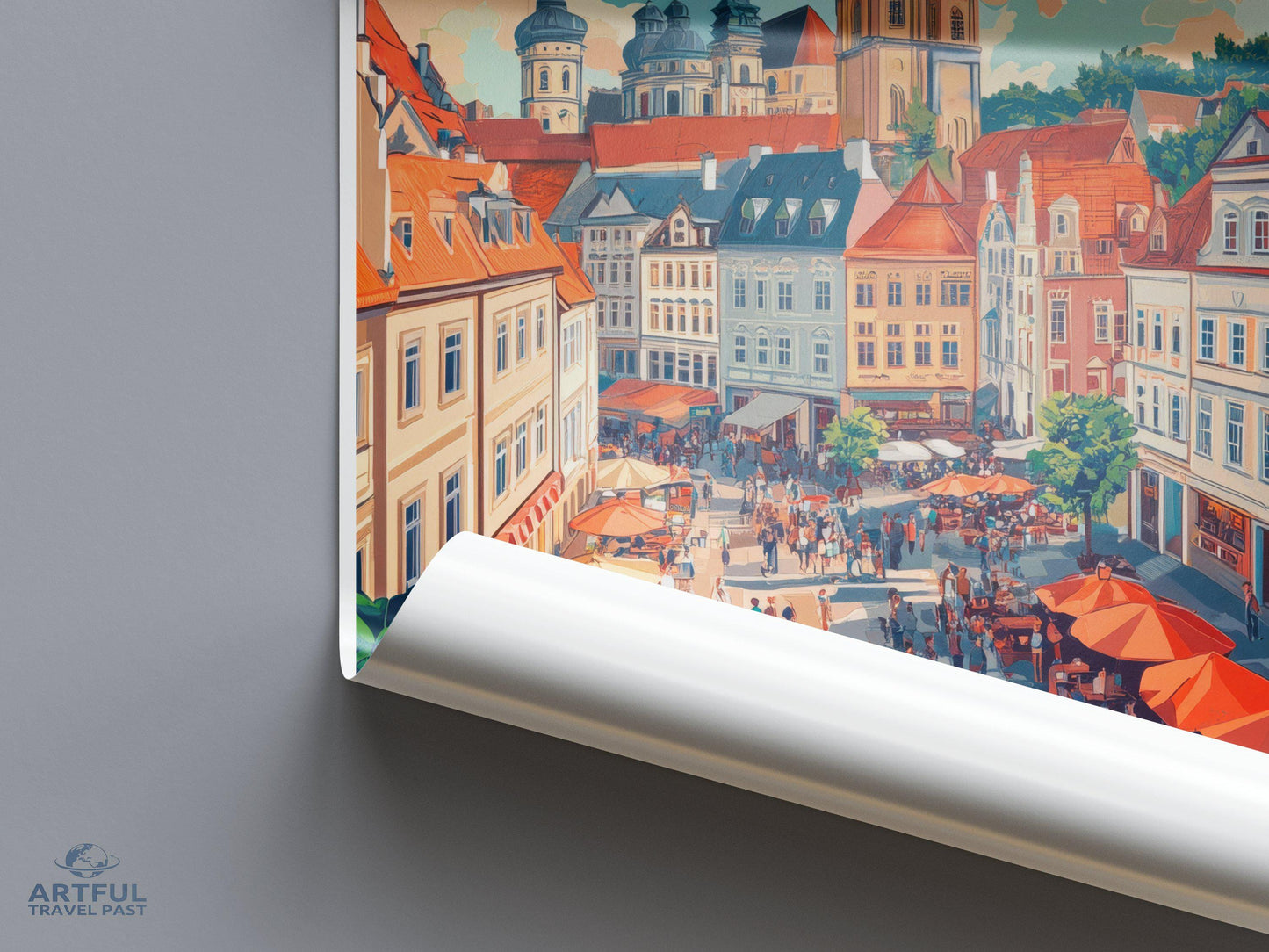 Plzen Poster - Czech Republic Wall Art