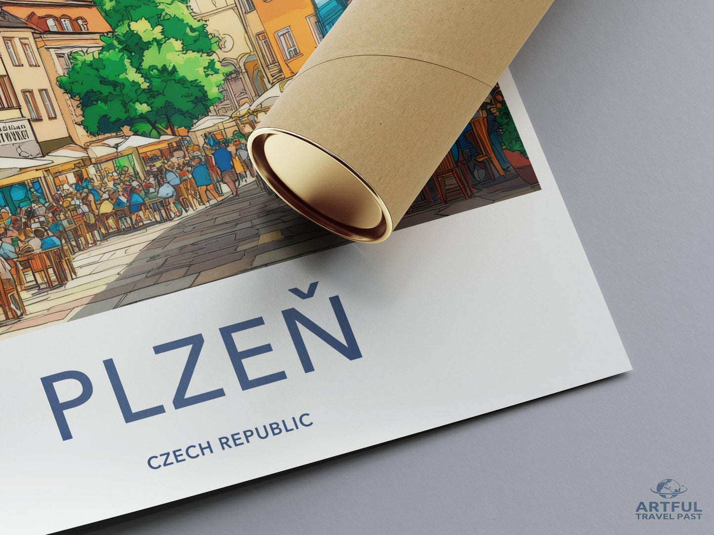 Plzen Poster - Czech Republic Wall Art