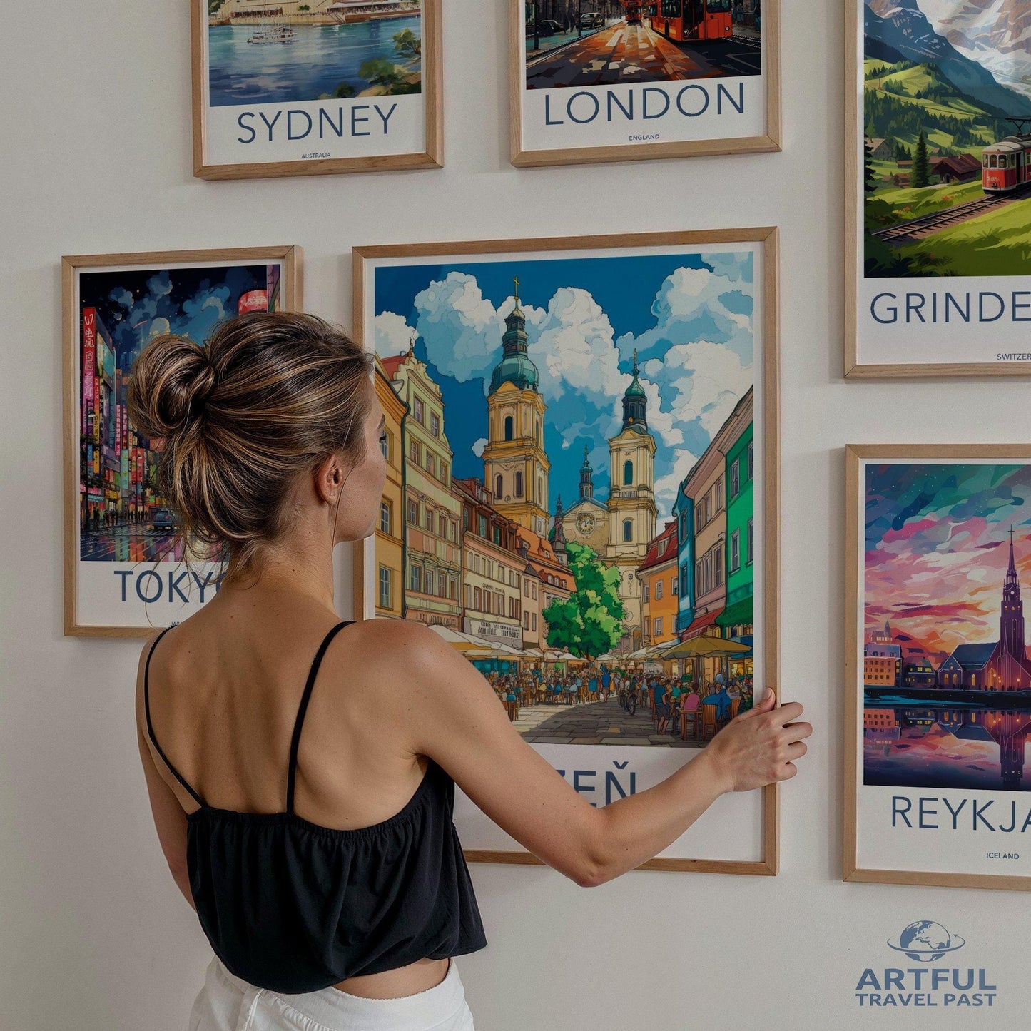 Plzen Poster - Czech Republic Wall Art