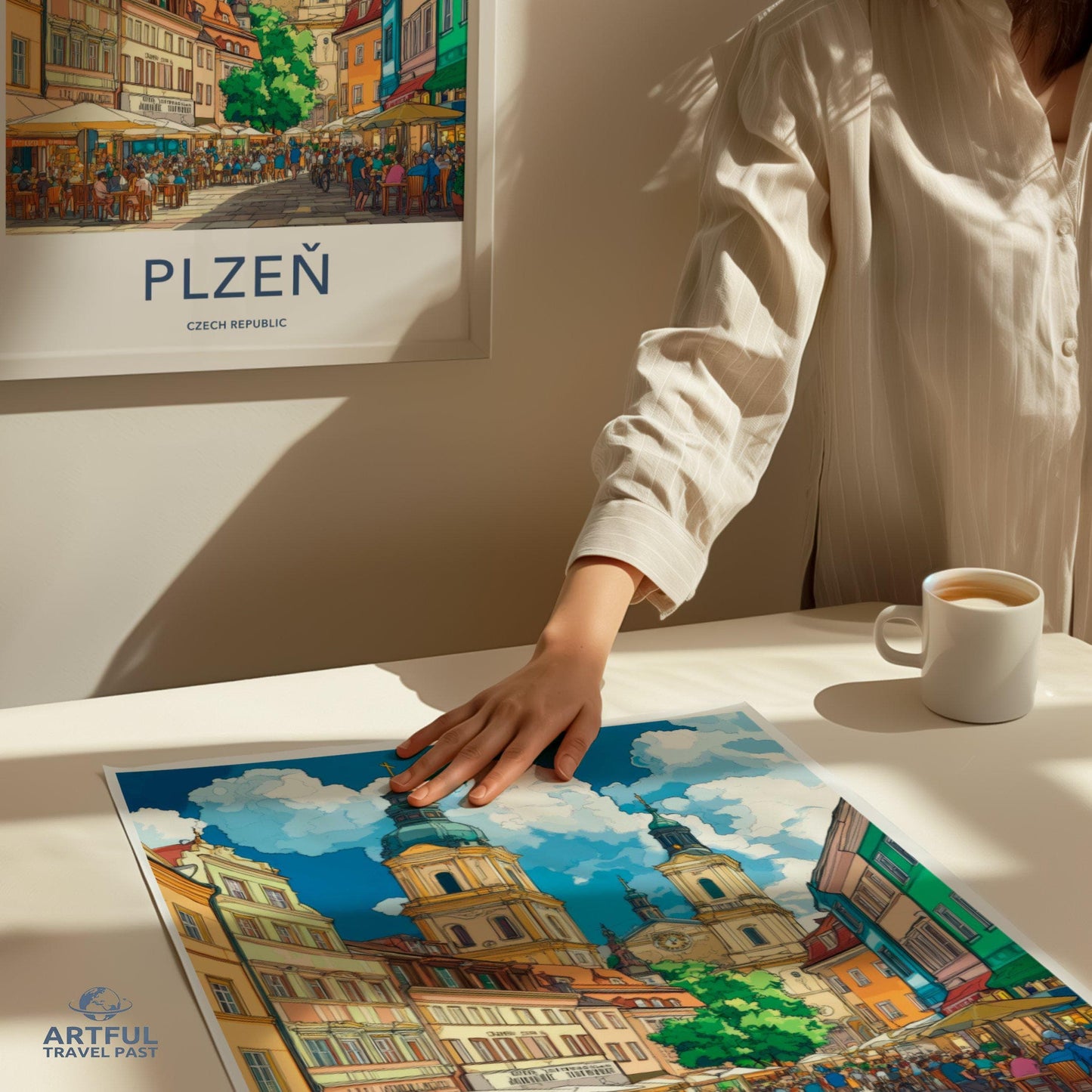 Plzen Poster - Czech Republic Wall Art
