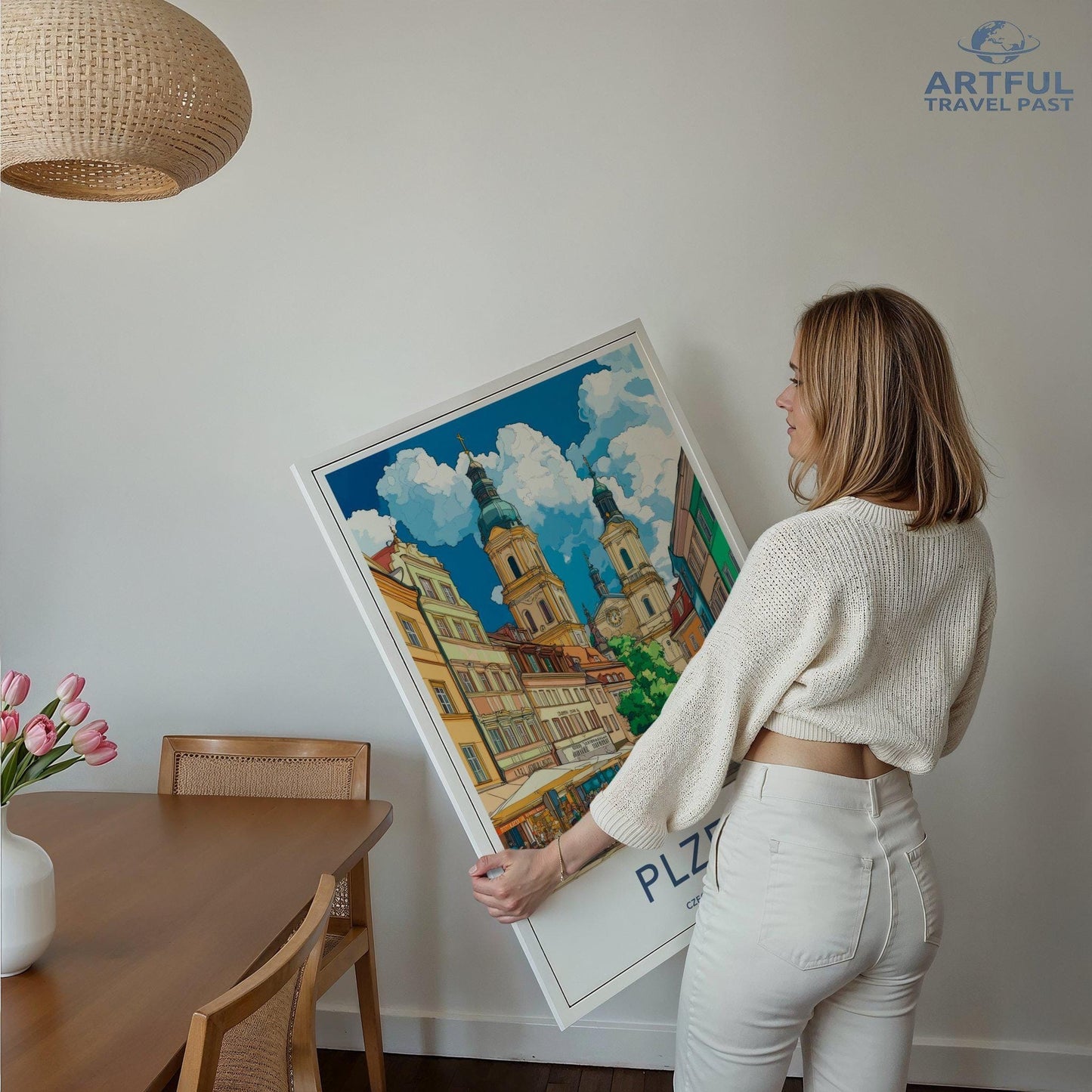 Plzen Poster - Czech Republic Wall Art