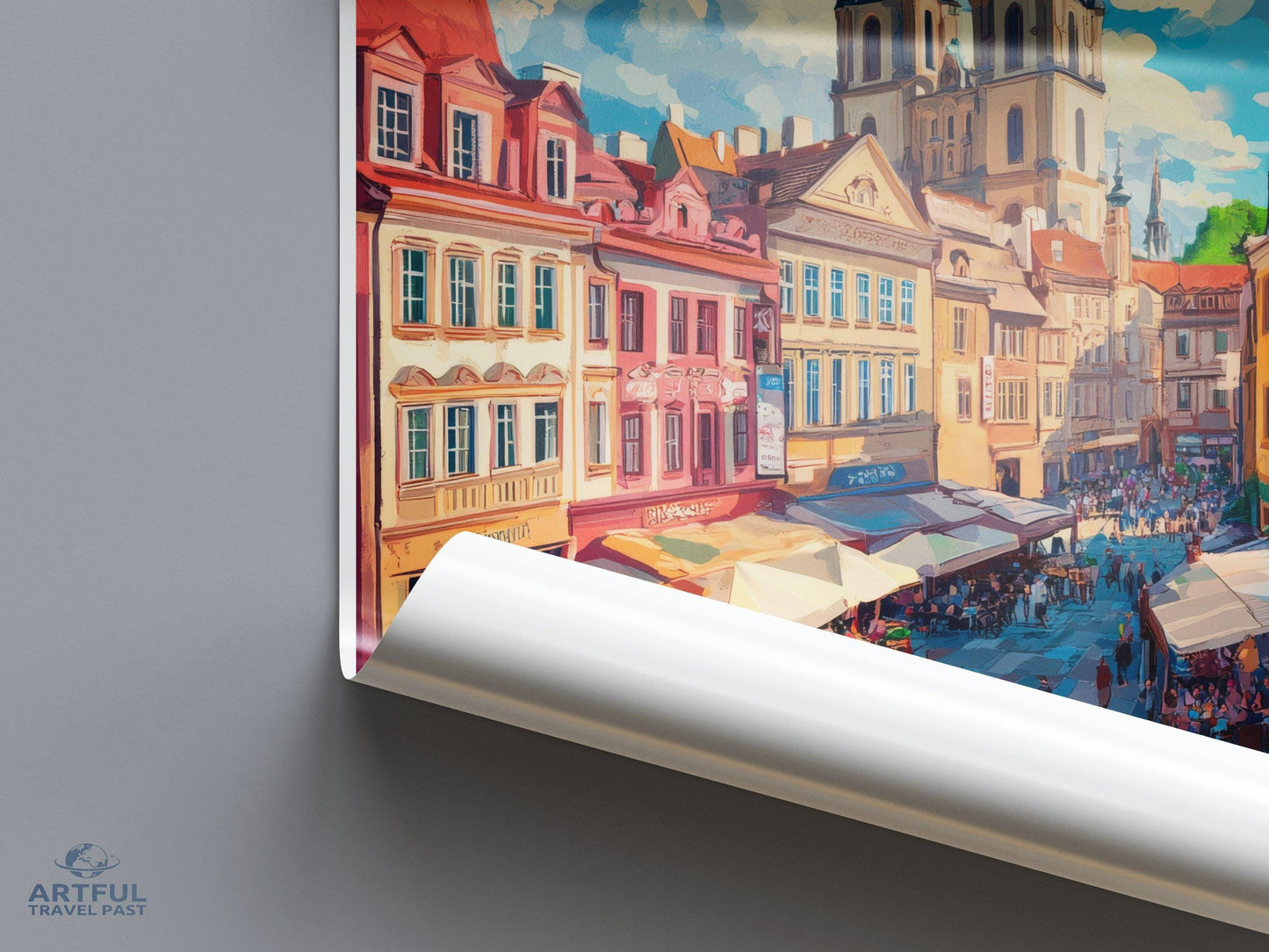 Plzen Poster - Czech Republic Wall Art