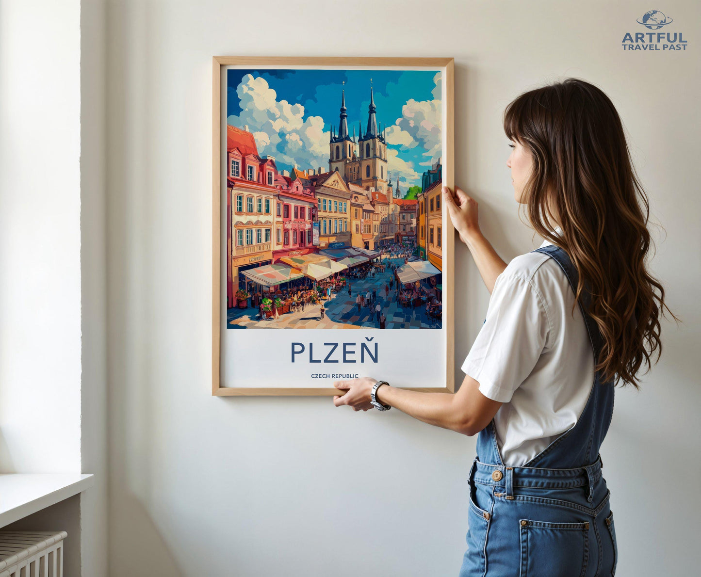 Plzen Poster - Czech Republic Wall Art