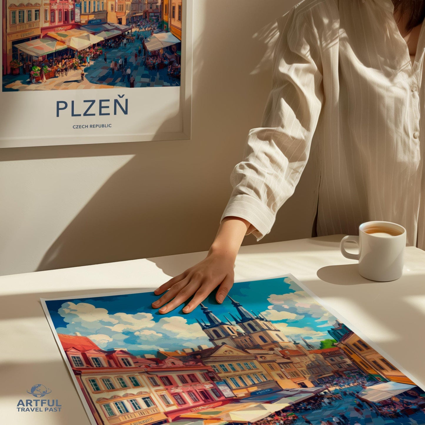 Plzen Poster - Czech Republic Wall Art