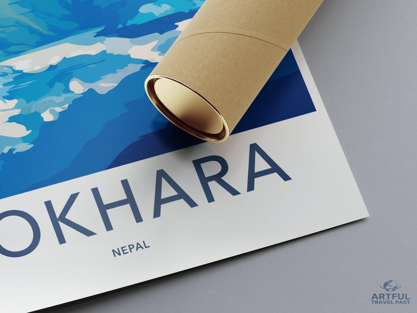 Pokhara Poster - Nepal Wall Art
