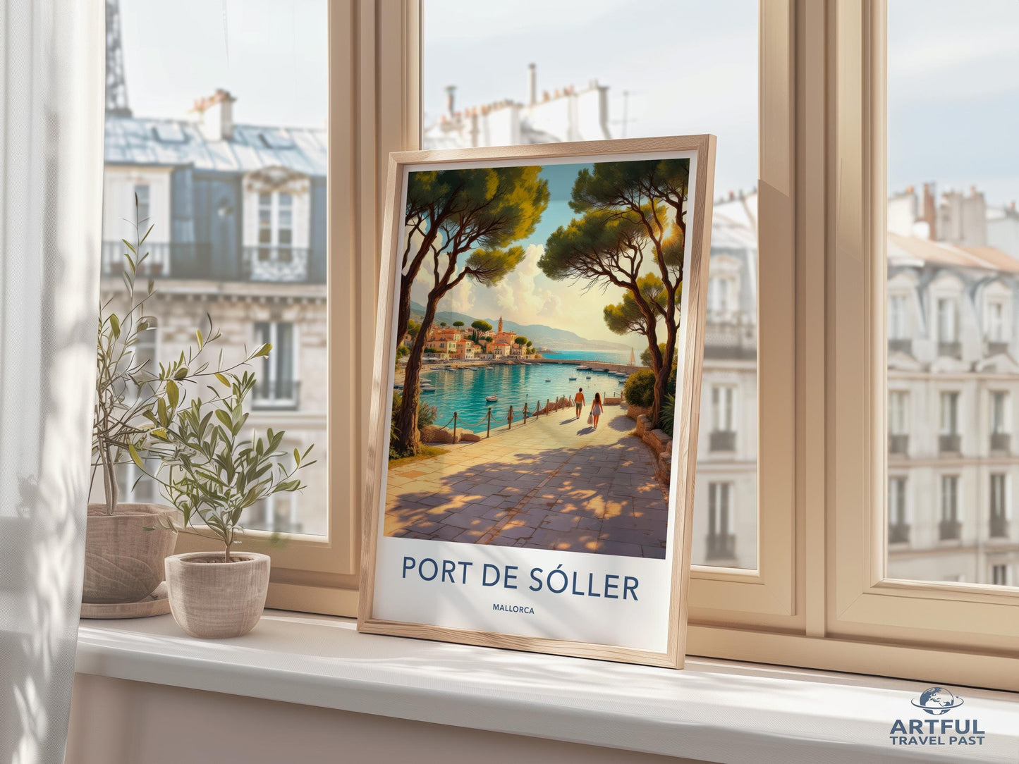 Port de Sóller Poster - Mallorca Wall Art