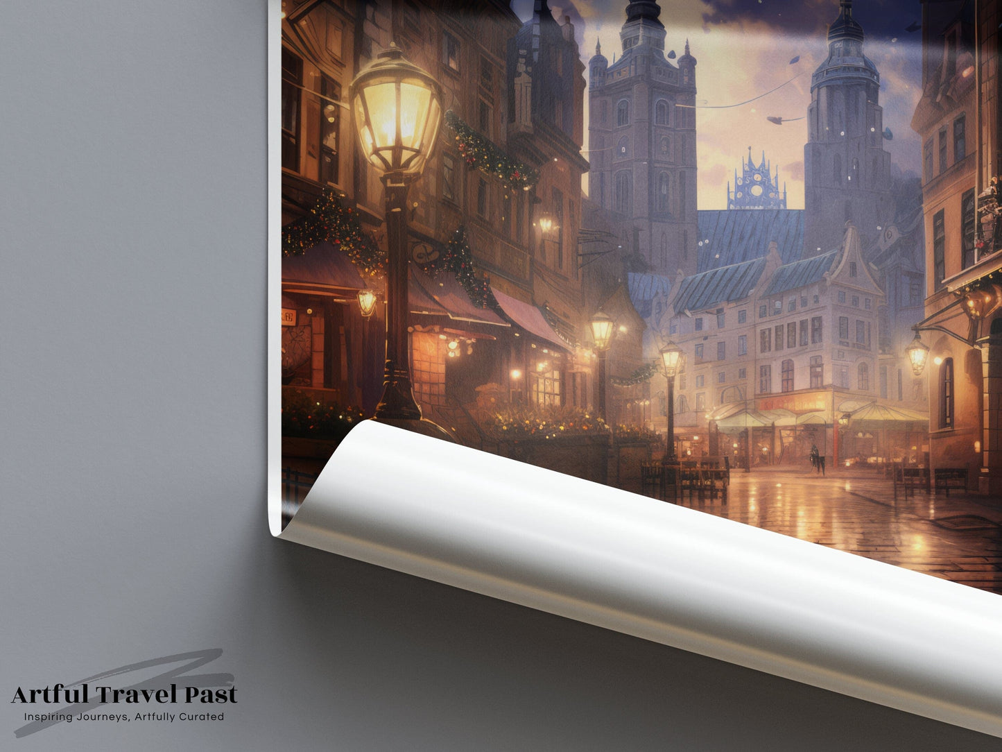 Poznań Poster | Poland Wall Art | Eastern Europe Decor