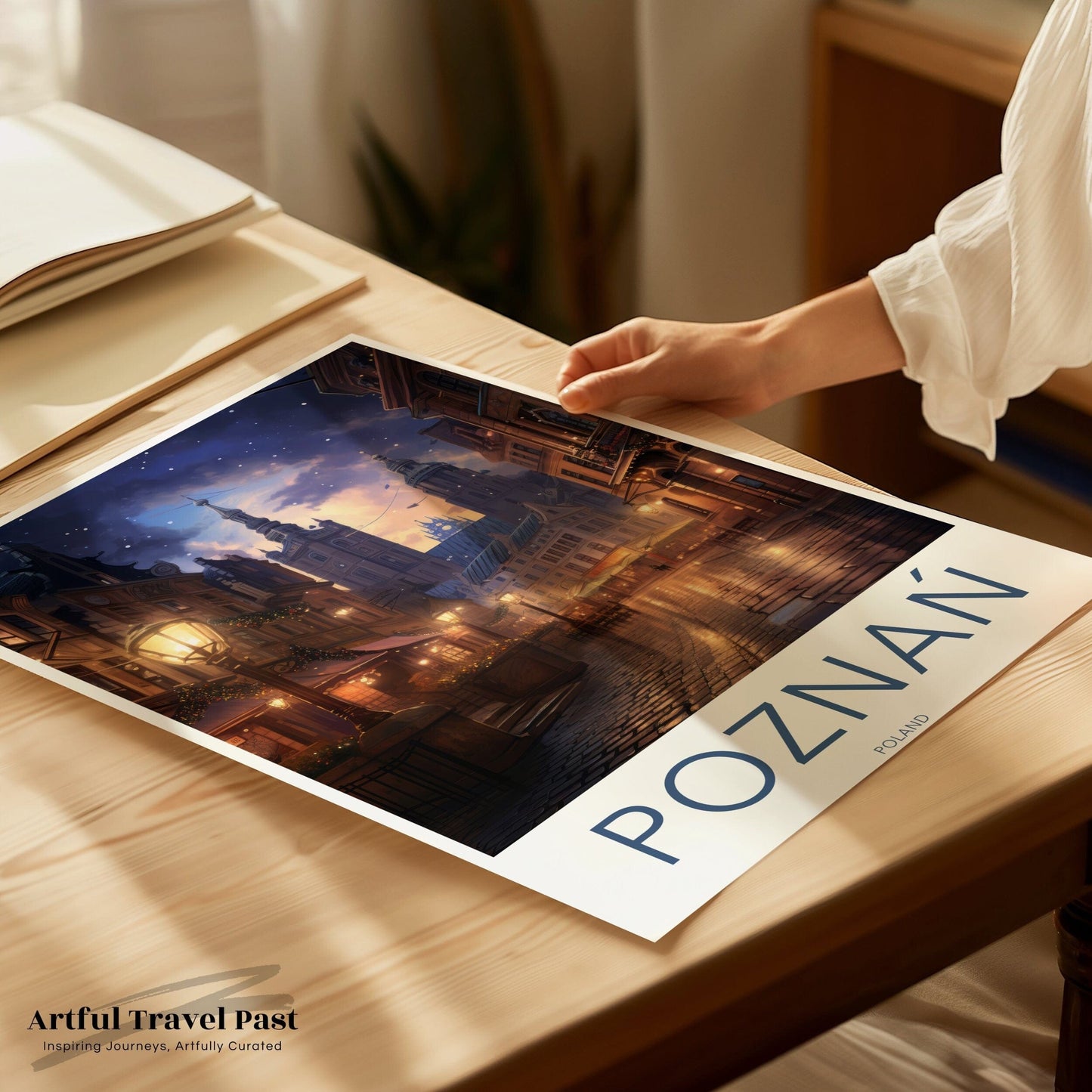 Poznań Poster | Poland Wall Art | Eastern Europe Decor