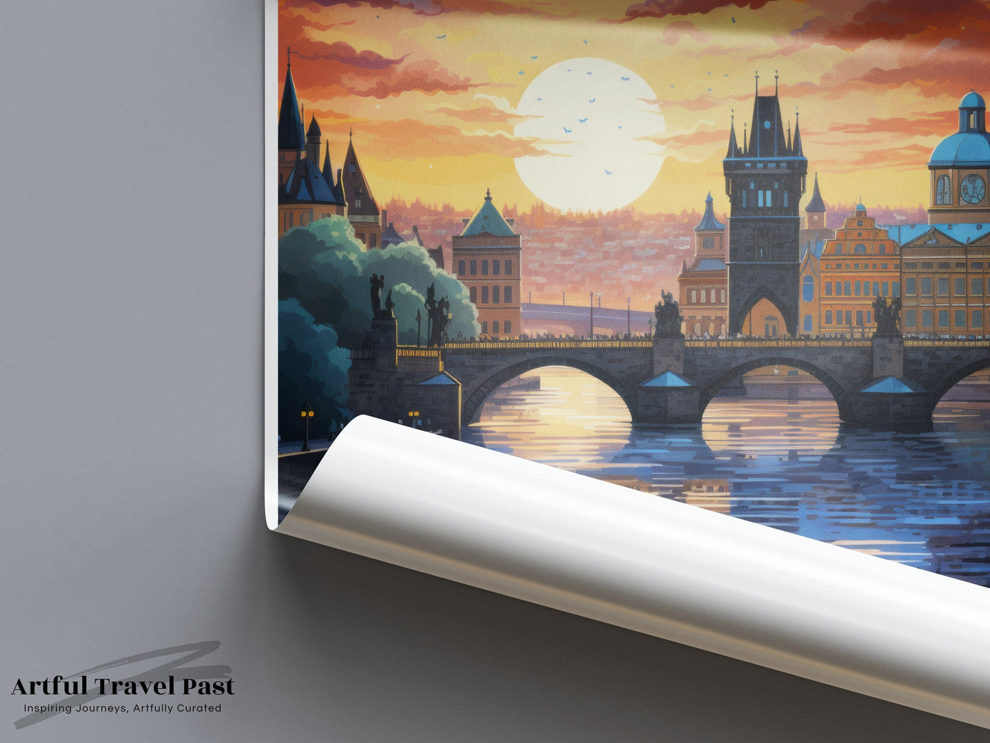 Prague Poster - Czech Republic Wall Art