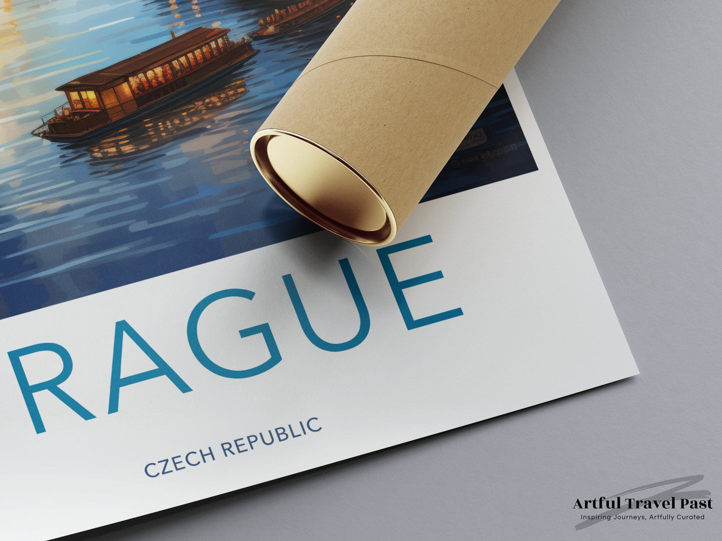 Prague Poster | Czech Republic Wall Art | Eastern Europe Decor