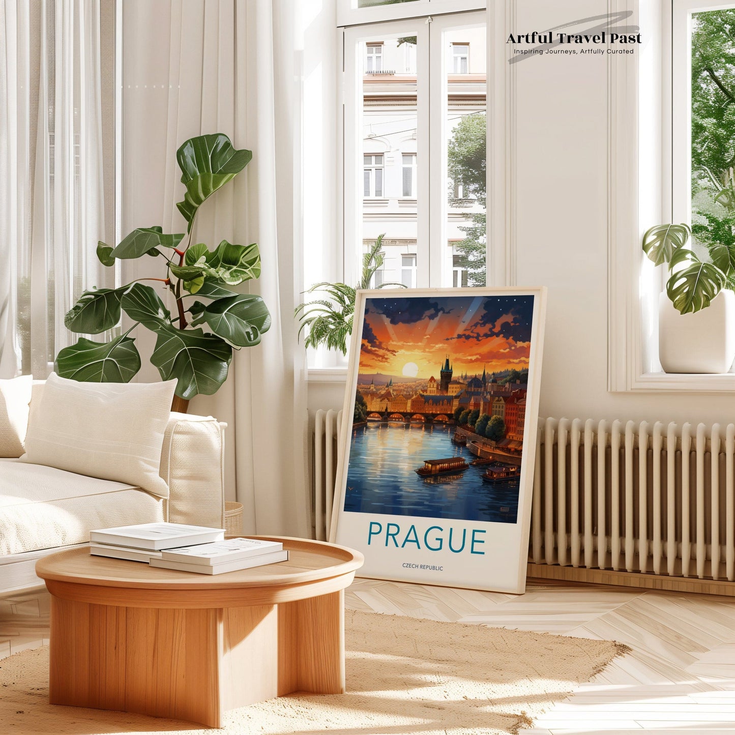 Prague Poster | Czech Republic Wall Art | Eastern Europe Decor