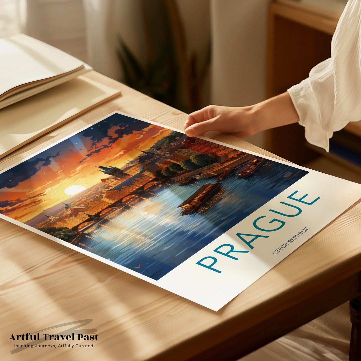 Prague Poster | Czech Republic Wall Art | Eastern Europe Decor