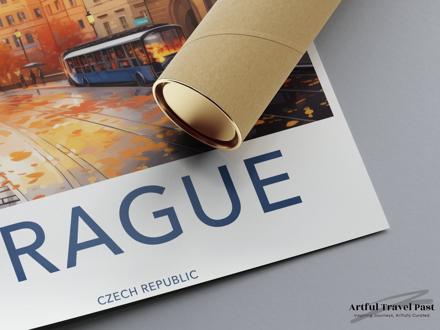 Prague Poster | Czech Republic Wall Art | Eastern Europe Decor