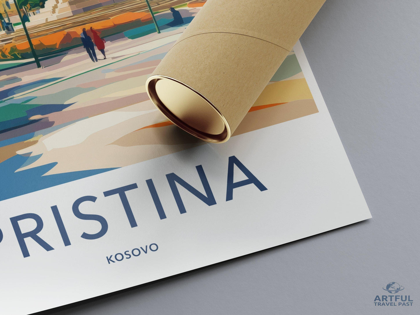 Pristina Poster - Kosovo Wall Art