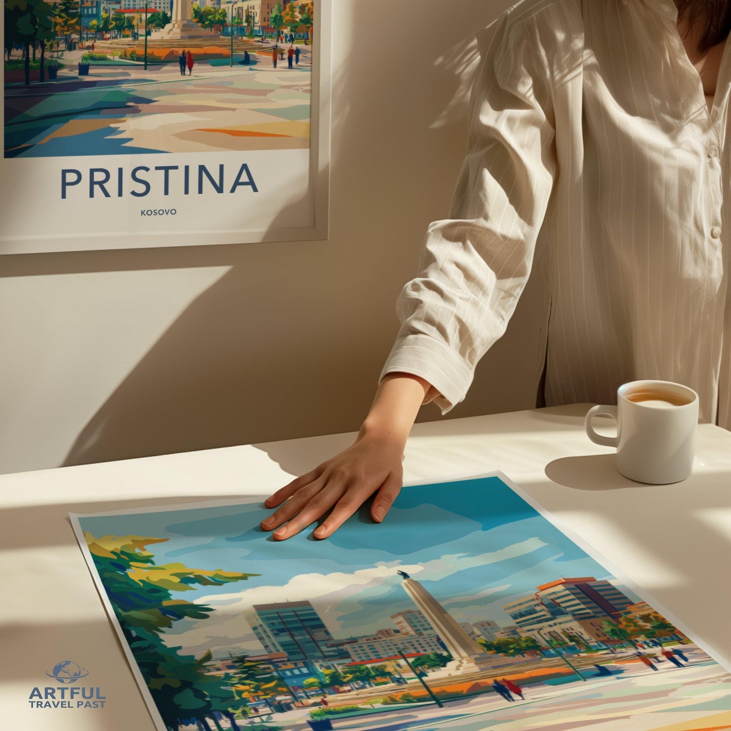 Pristina Poster - Kosovo Wall Art