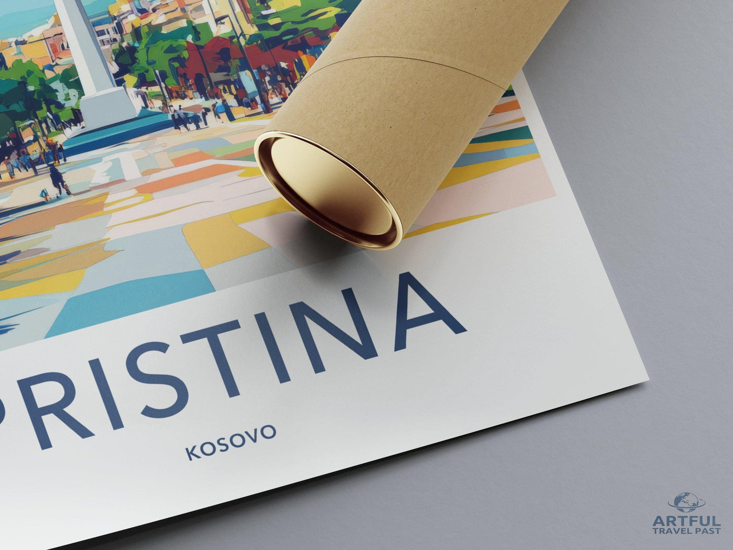 Pristina Poster - Kosovo Wall Art