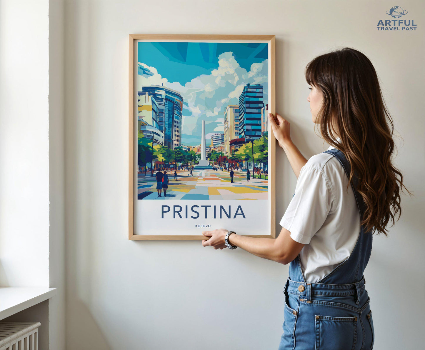 Pristina Poster - Kosovo Wall Art