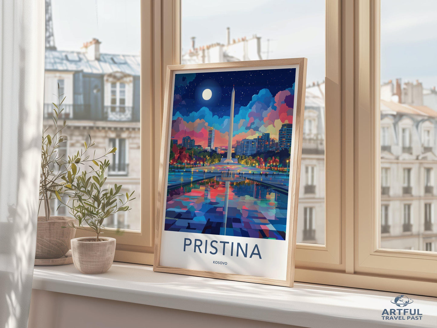 Pristina Poster - Kosovo Wall Art