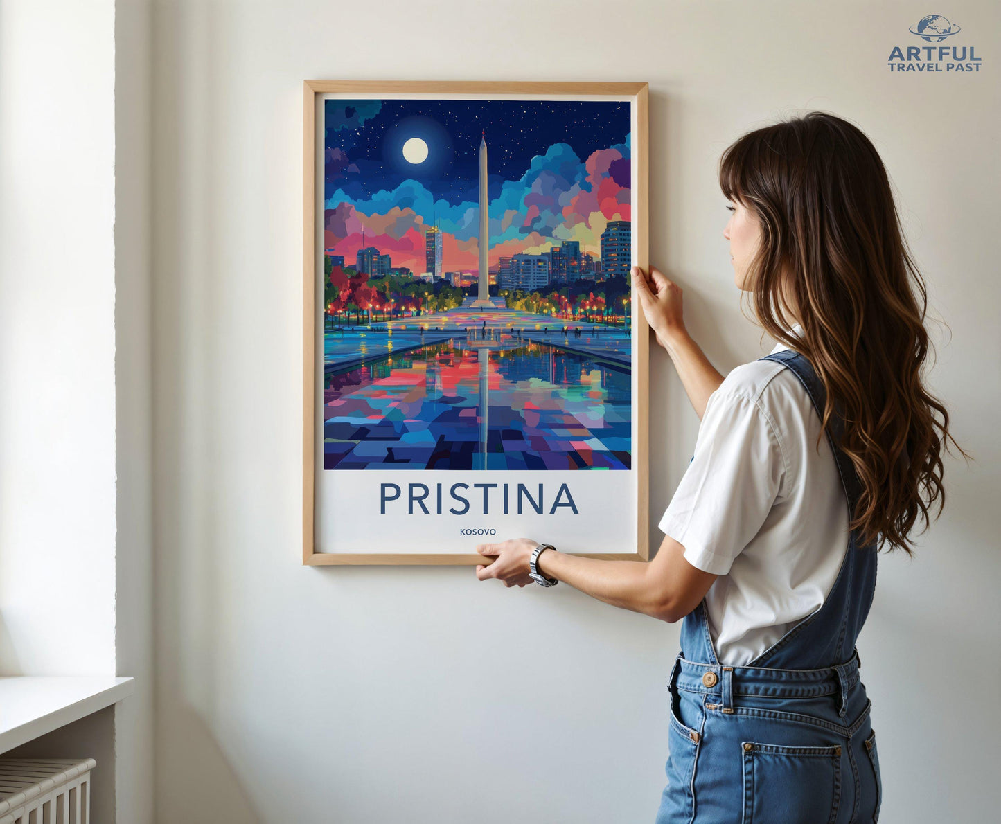 Pristina Poster - Kosovo Wall Art