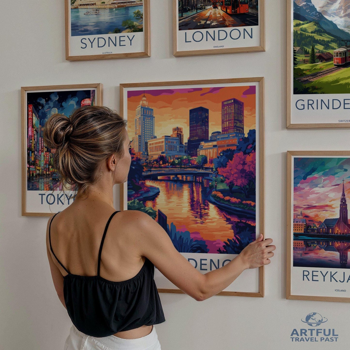 Providence Poster | Rhode Island Wall Art | America Decor