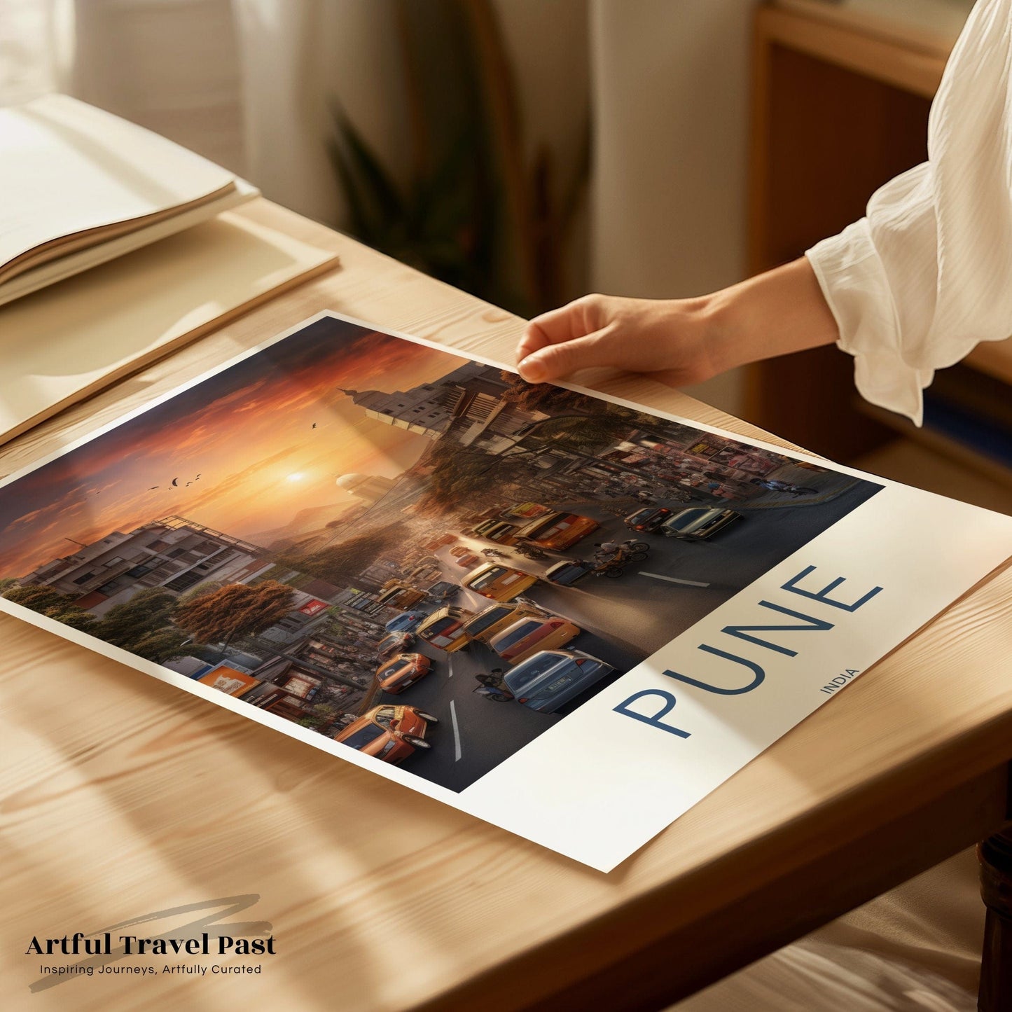 Pune Poster | Maharashtra Wall Art | India Decor