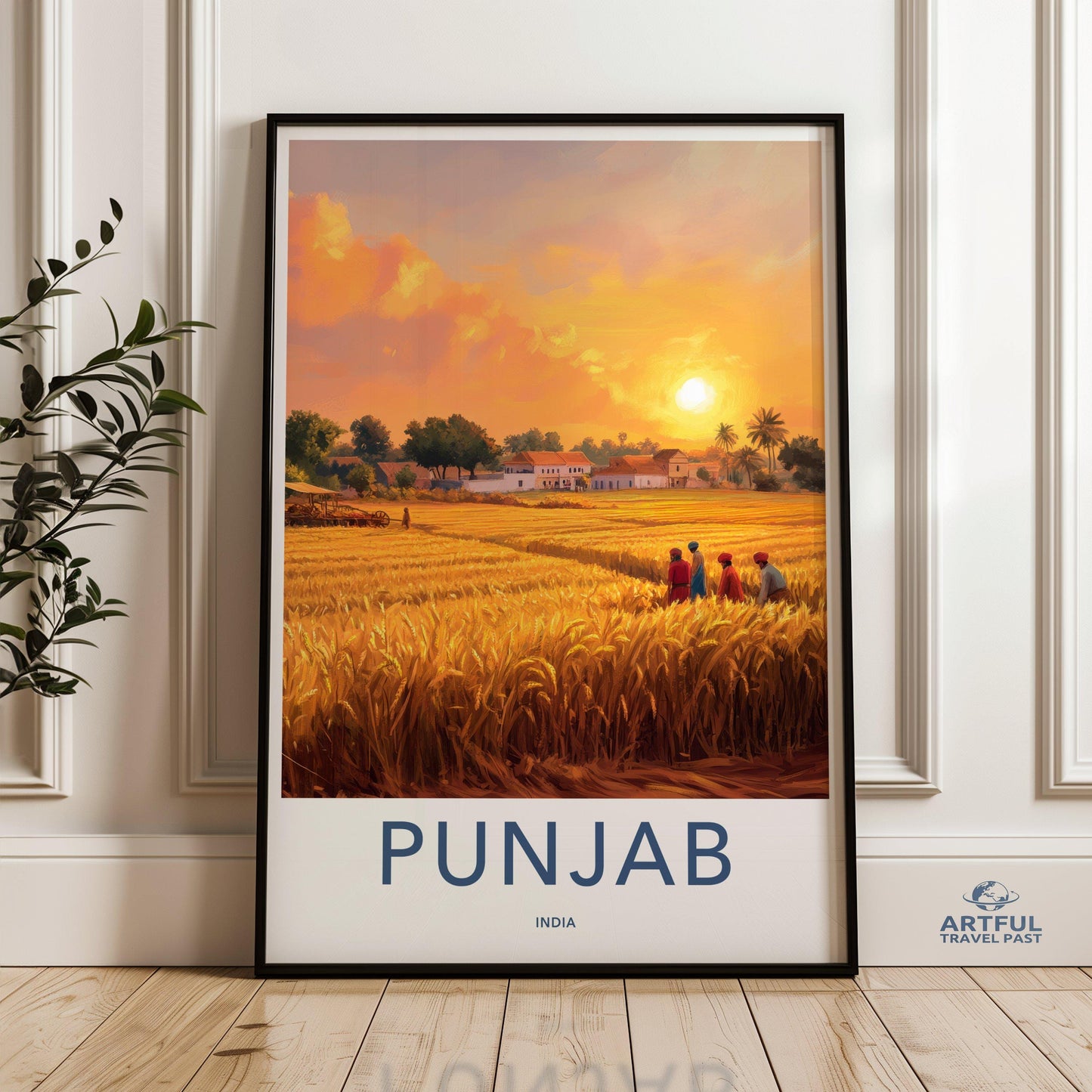 Punjab Poster - India Wall Art