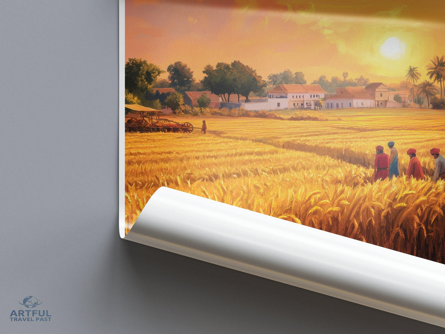 Punjab Poster - India Wall Art
