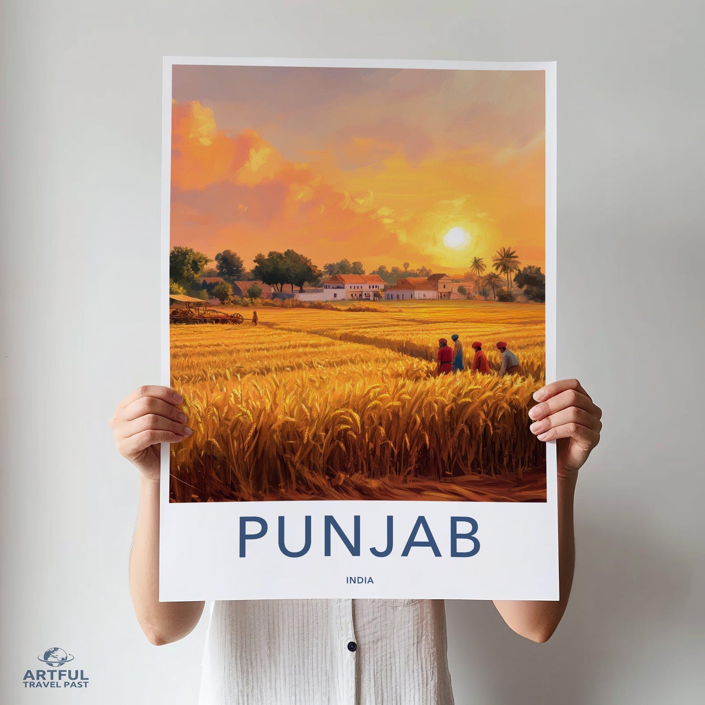 Punjab Poster - India Wall Art