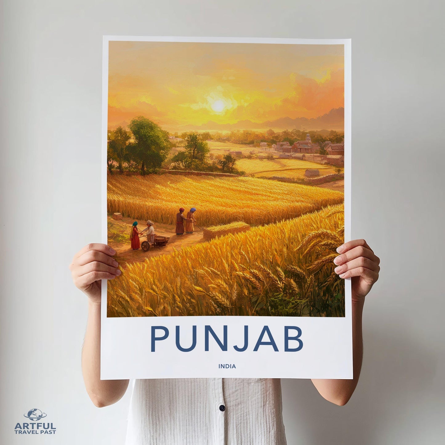 Punjab Poster - India Wall Art