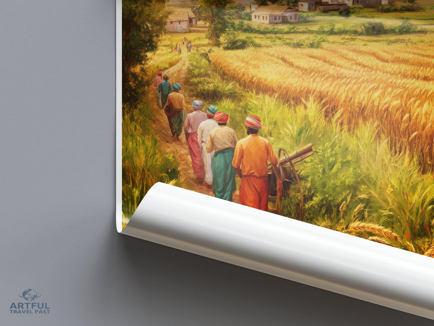 Punjab Poster - India Wall Art
