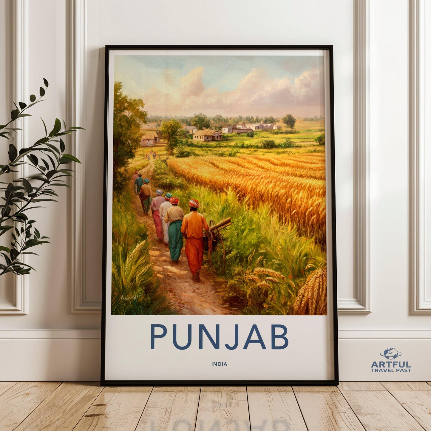 Punjab Poster - India Wall Art