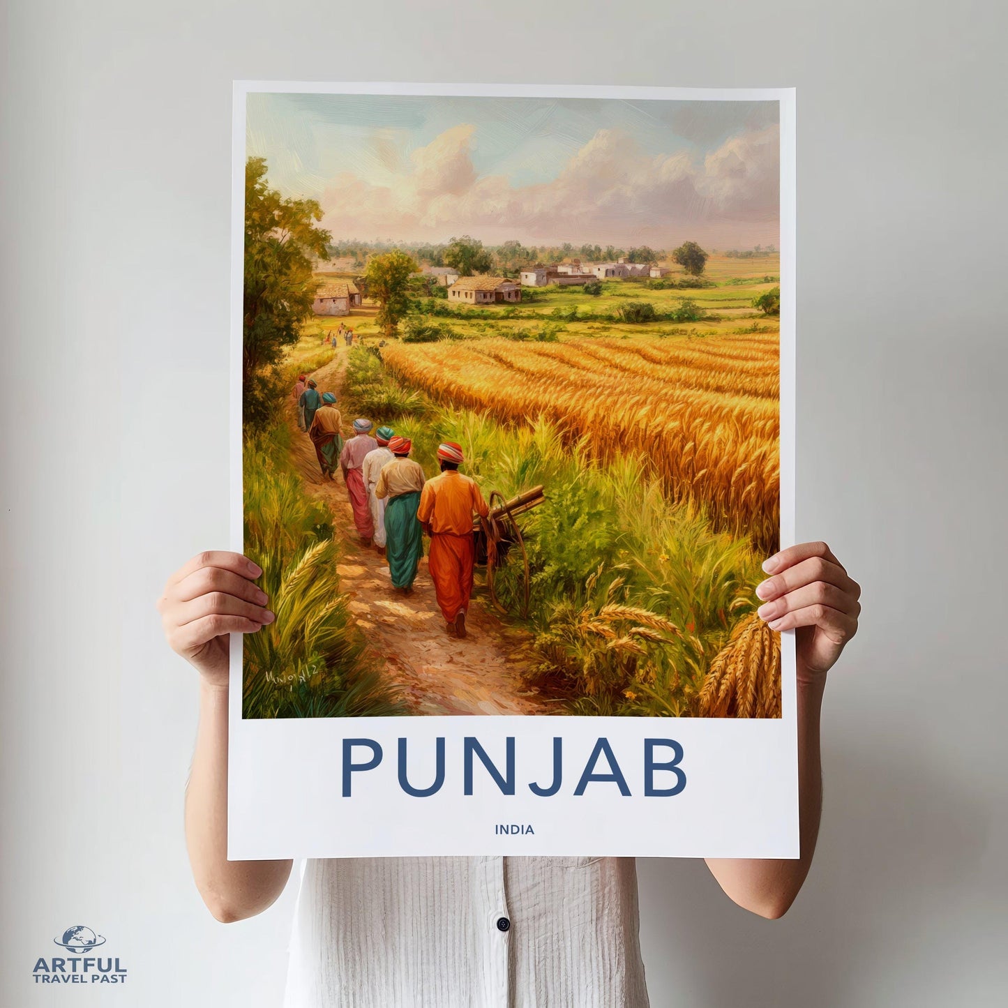 Punjab Poster - India Wall Art