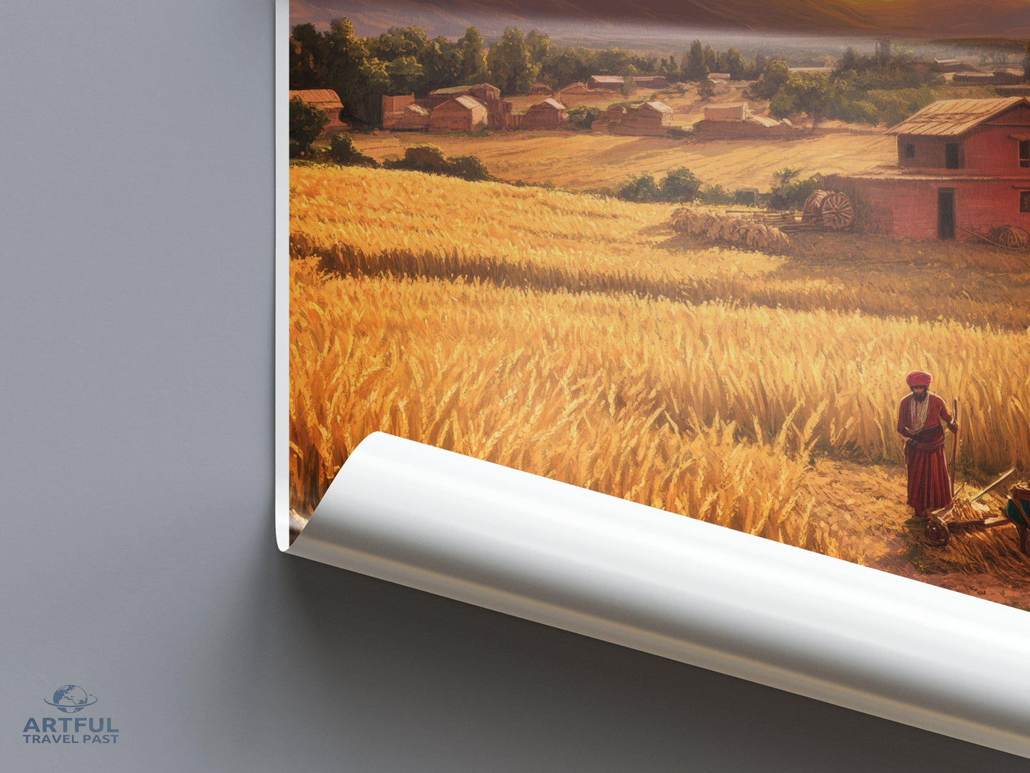 Punjab Poster - India Wall Art