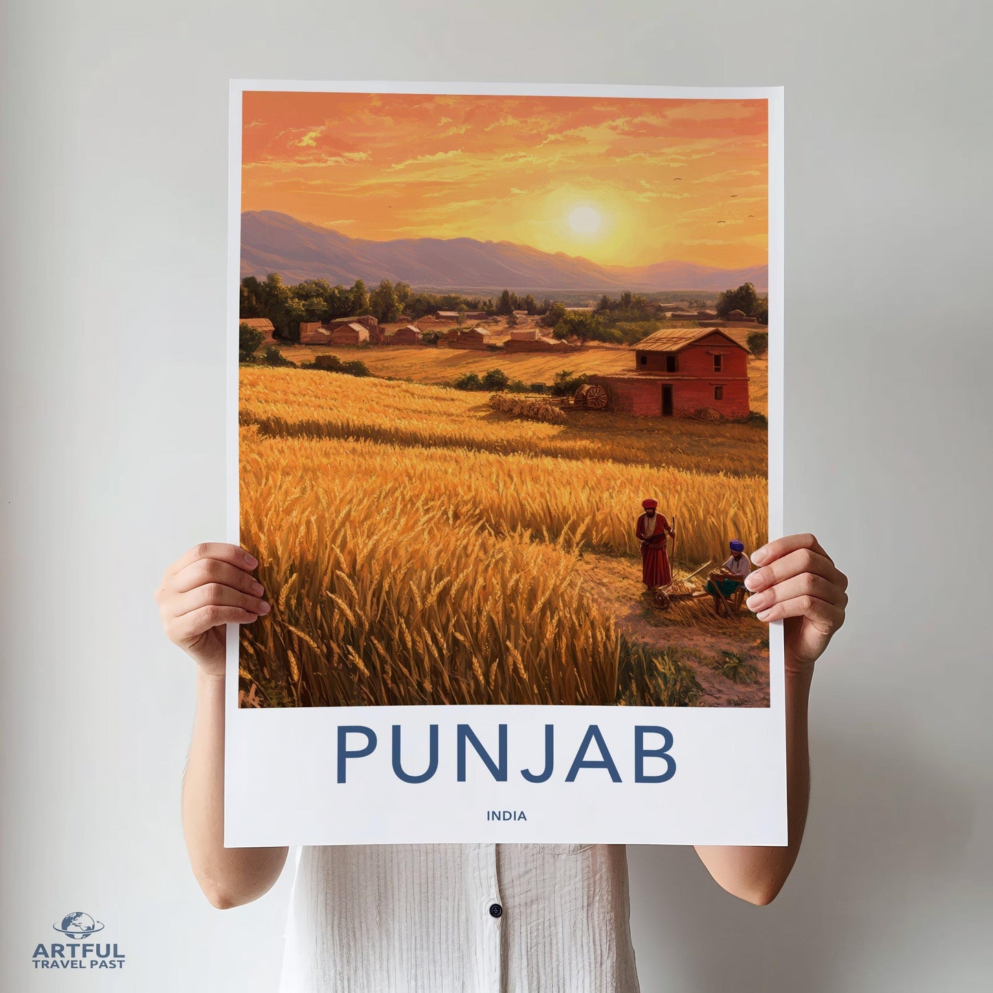 Punjab Poster - India Wall Art