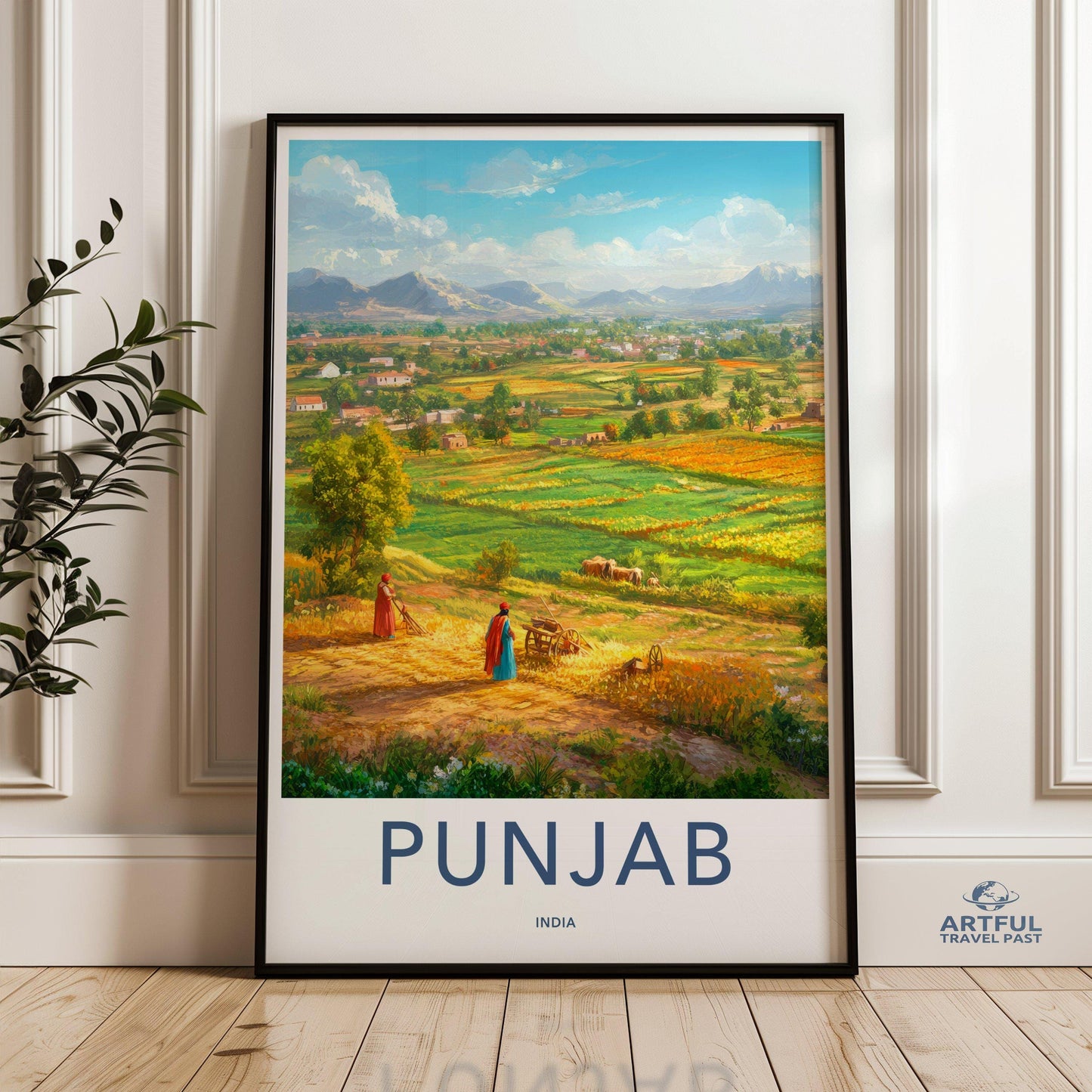Punjab Poster - India Wall Art