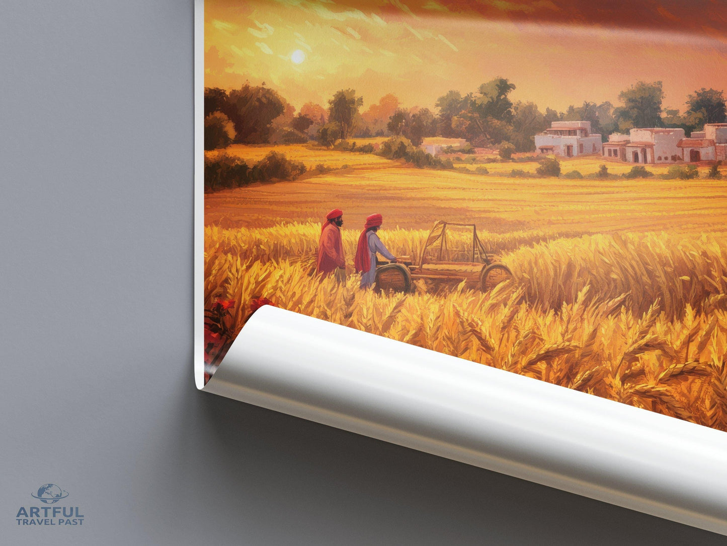 Punjab Poster - India Wall Art