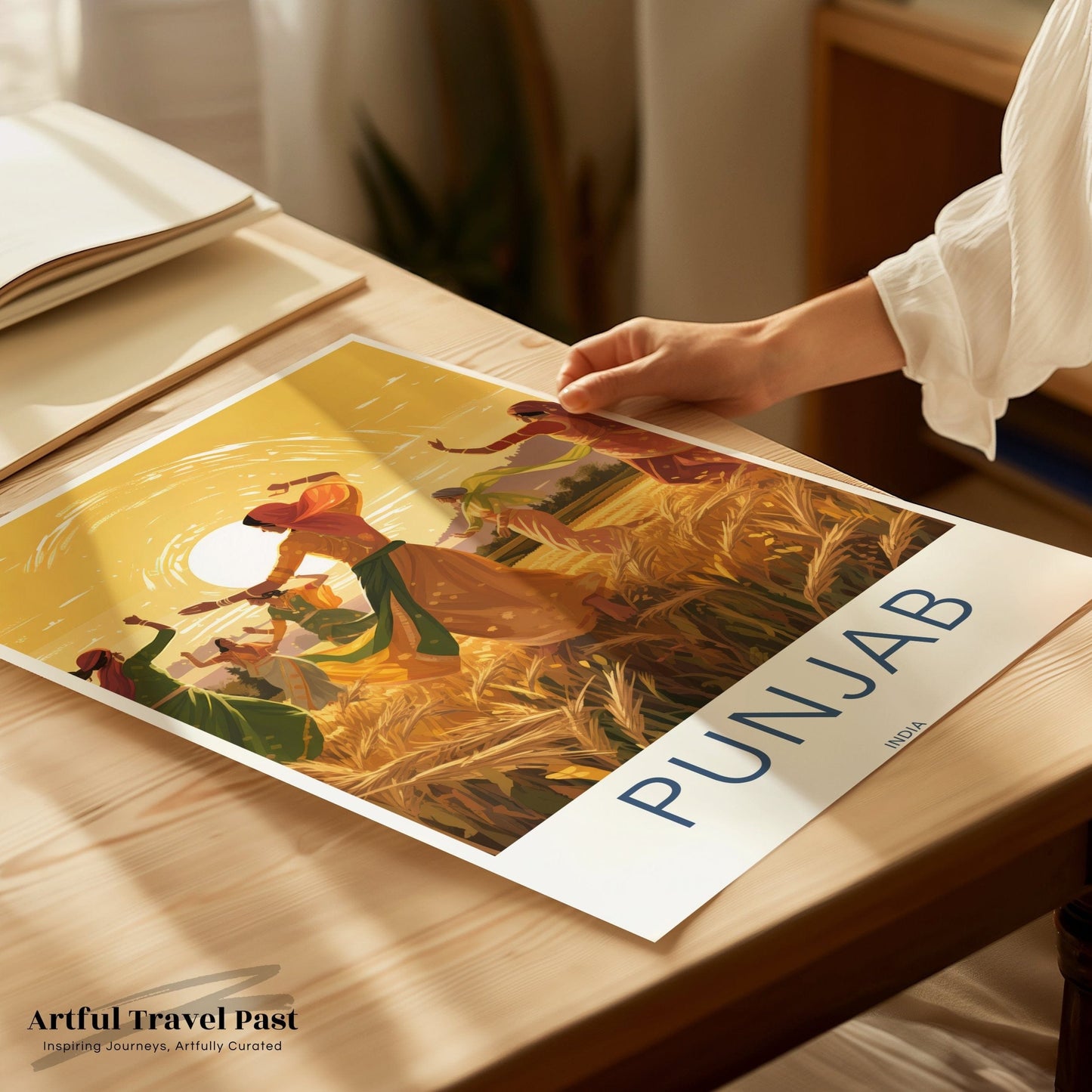 Punjab Poster | Punjab Wall Art | India Decor
