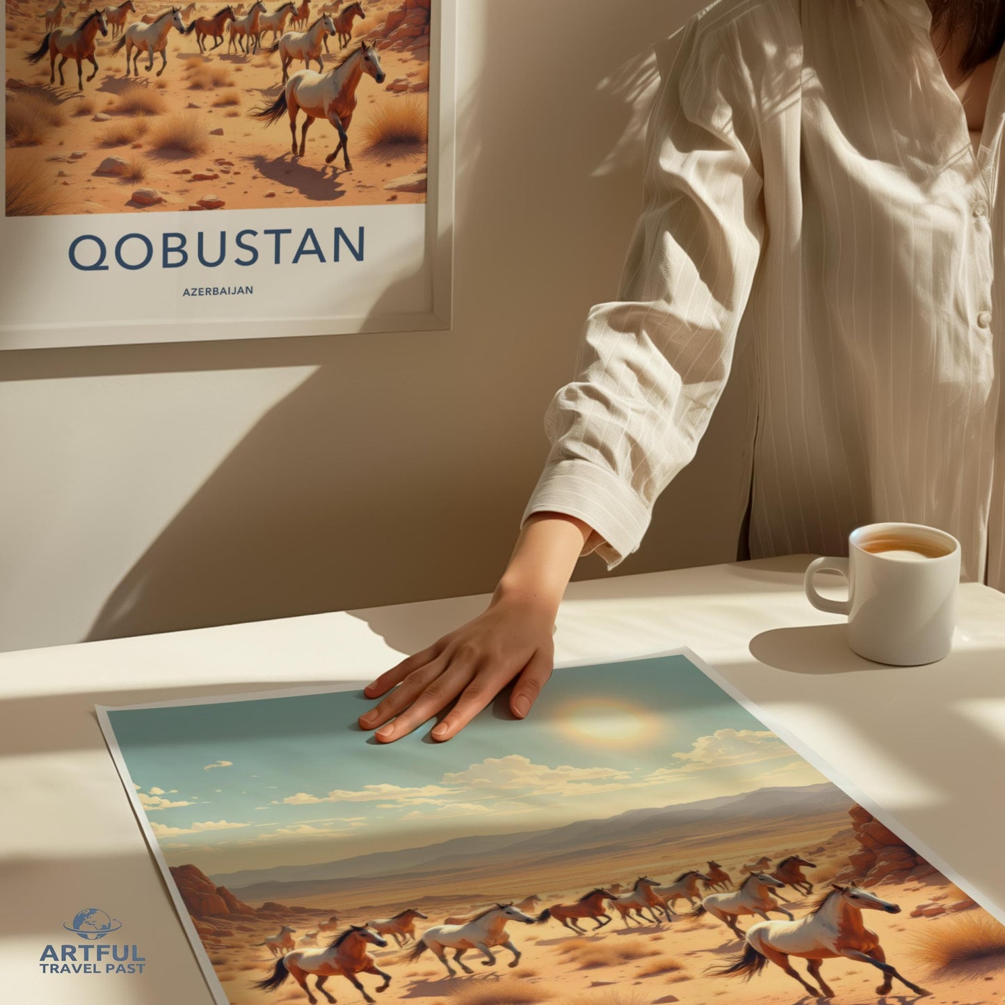 Qobustan Poster - Azerbaijan Wall Art