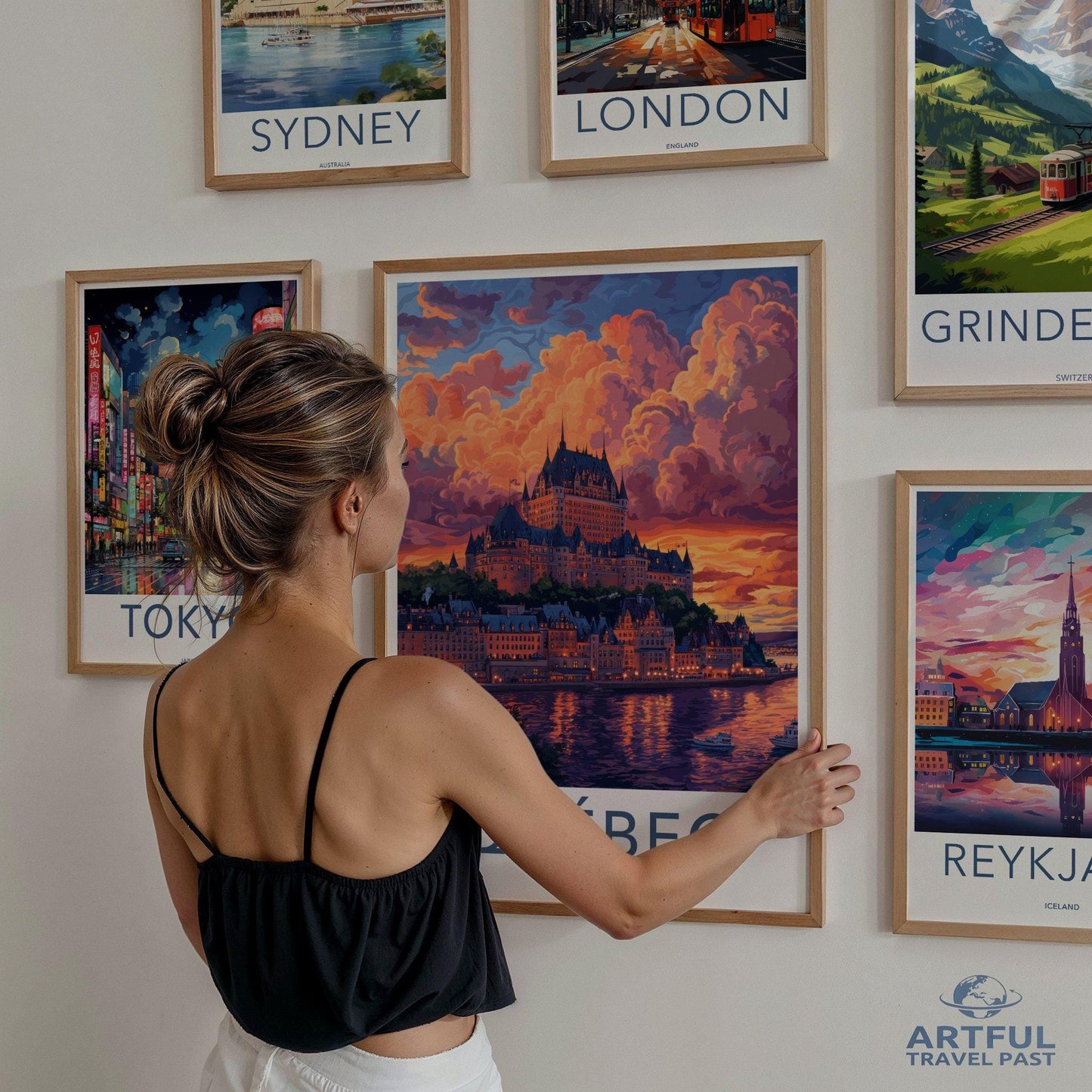 Quebec Poster - Canada Wall Art